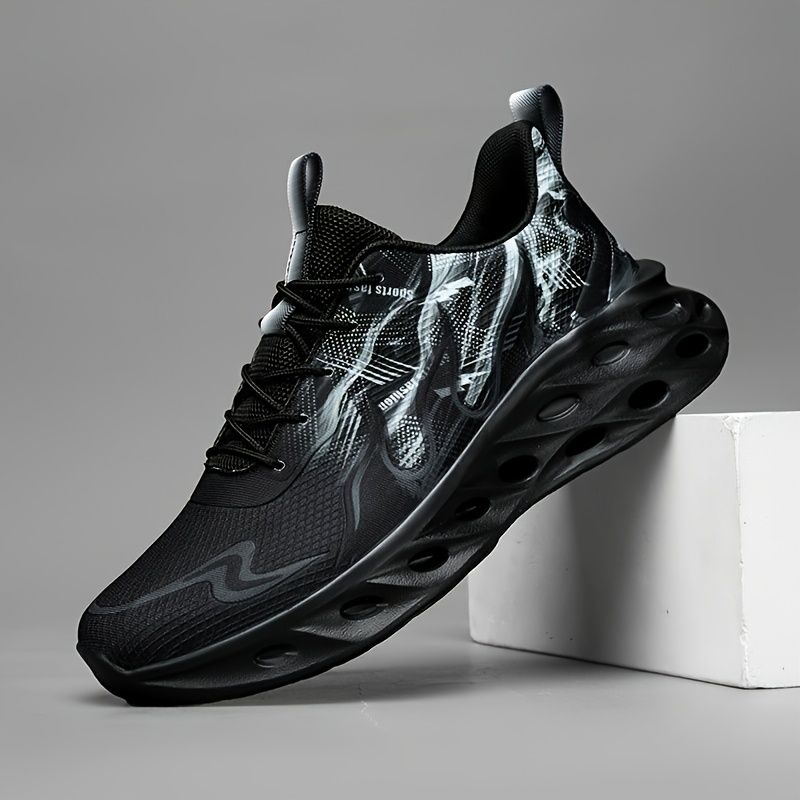 Men's All-Season Low Shoes, Fashion Slub Style, Lightweight, Breathable, Non-Slip, Dad Shoes, Loafers