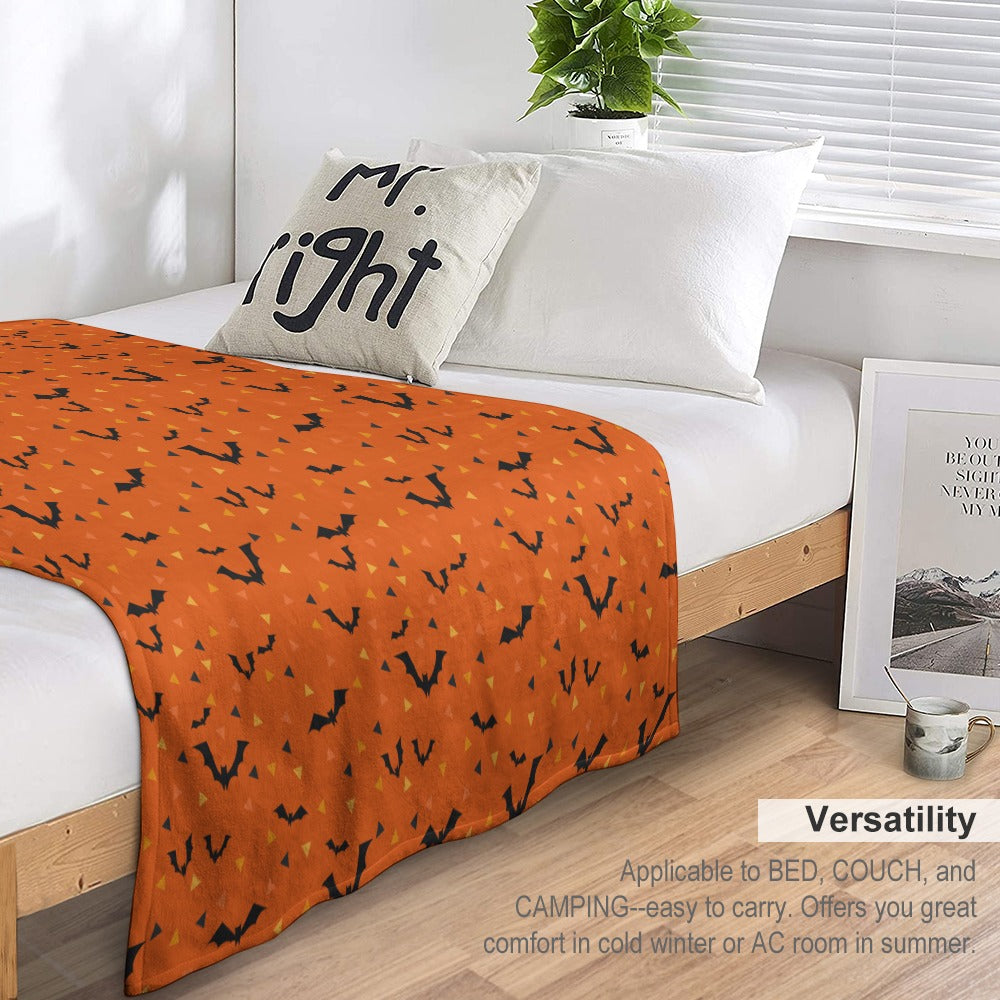 Ultra-Soft Flannel Blanket Multiple Sizes